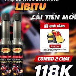 Combo Súc Béc Xăng Xe LIBITU Power Max, Làm Sạch & Bảo Dưỡng Động Cơ Toàn Diện