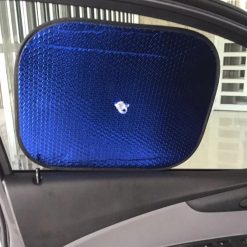 Combo Tấm Che Chắn Nắng Ô Tô Xốp Bạc, Rèm Chắn Nắng Gắn Kính Bằng Núm Hút, Cách Nhiệt Hiệu Quả