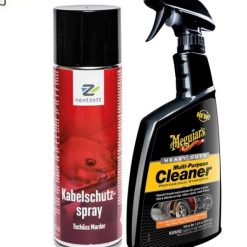 Combo Vệ Sinh Khoang Máy & Xịt Chống Chuột Cắn Phá Dây Điện Xe Hơi CB2404