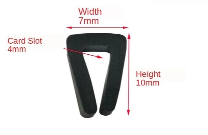 Cuộn Dây Cao Su Chữ U Bọc Viền Cửa Xe Hơi, Bảo Vệ Mép Cửa, Mép Bàn, Mép Tủ