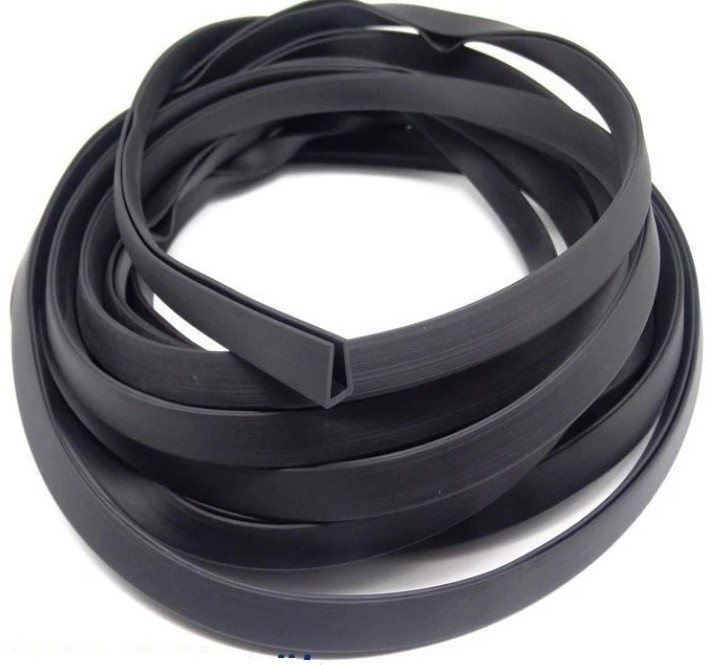 Cuộn Dây Cao Su Chữ U Bọc Viền Cửa Xe Hơi, Nẹp Mép Bảo Vệ Cạnh Bàn, Kính Tủ Kệ, Chống Trầy Xước