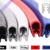 Cuộn Gioăng Cao Su 5m, Nẹp Viền Cửa Chữ U Lõi Thép, Bảo Vệ Mép Cửa Ô Tô Chống Va Đập & Trầy Xước