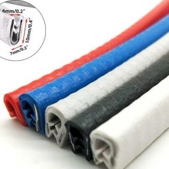 Cuộn Gioăng Cao Su Nẹp Viền Cửa Ô Tô Chữ U Lõi Thép Dài 5 Mét, Chống Va Đập, Trầy Xước, Giảm Ồn