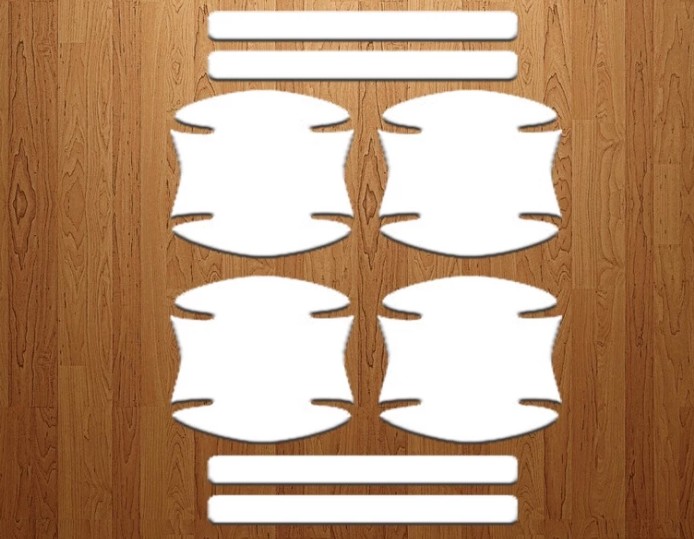 Dán PPF Chống Xước Hõm Cửa & Tay Nắm Cửa Ô Tô, Che Mờ Vết Xước, Bảo Vệ Bề Mặt Mọi Dòng Xe