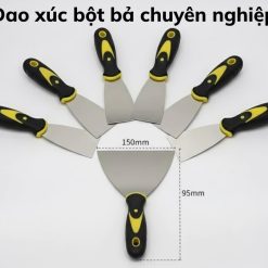Dao Xúc Bột Bả Inox Texacoat Cạo Sàn, Thi Công Sơn Hiệu Ứng, Làm Sạch Bả Sơn