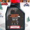 Dầu Nhớt Xe Tay Ga Motul Scooter Power LE 4T 5W40 Dung Tích 0.8L