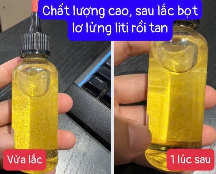Dầu Nhớt Xịn 60ml + Vòi Cong/Thẳng | Bôi Trơn Đa Năng, Chịu Nhiệt, Chống Mài Mòn