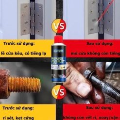 Dầu Tẩy Rỉ Sét 450ml/Bình Xịt Tẩy Rỉ & Bôi Trơn Đa Dụng D-Chem Anti Rust