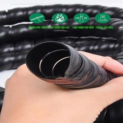 Dây Bọc Bảo Vệ Dây Rửa Xe Cao Áp, Xoắn Lò Xo Nhựa Chống Mài Mòn NB Mart