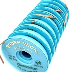 Dây Hút Thiếc (Hút Chì) Chemtronics USA, SolderWick Chính Hãng, Hút Thiếc Nhanh & Chính Xác