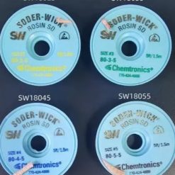 Dây Hút Thiếc (Hút Chì) Chemtronics USA, SolderWick Chính Hãng, Hút Thiếc Nhanh & Chính Xác
