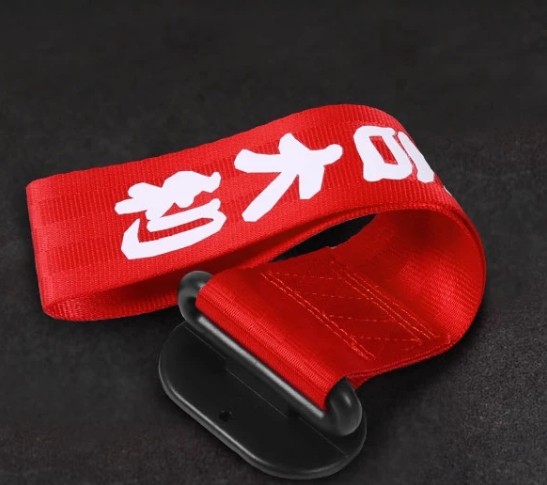 Dây Móc Kéo Trang Trí Xe Hơi In Chữ Supreme, Phong Cách Thời Thượng Cho Xế Yêu