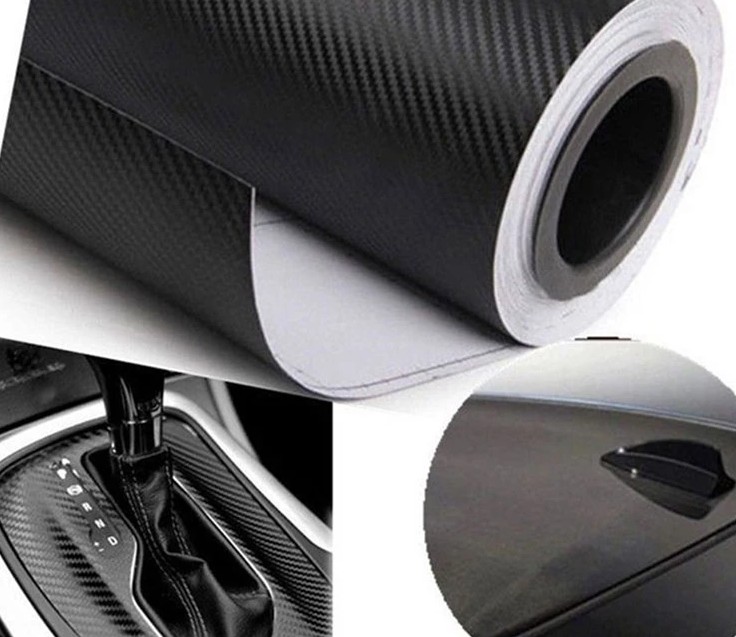 Đề Can Sợi Carbon Dán Trang Trí Xe Hơi, Làm Đẹp & Bảo Vệ Bề Mặt Xe Nhanh Chóng