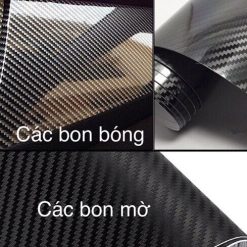 Decal Carbon Dán Xe Mờ & Carbon Bóng Trang Trí Ô Tô, Xe Máy Sang Trọng