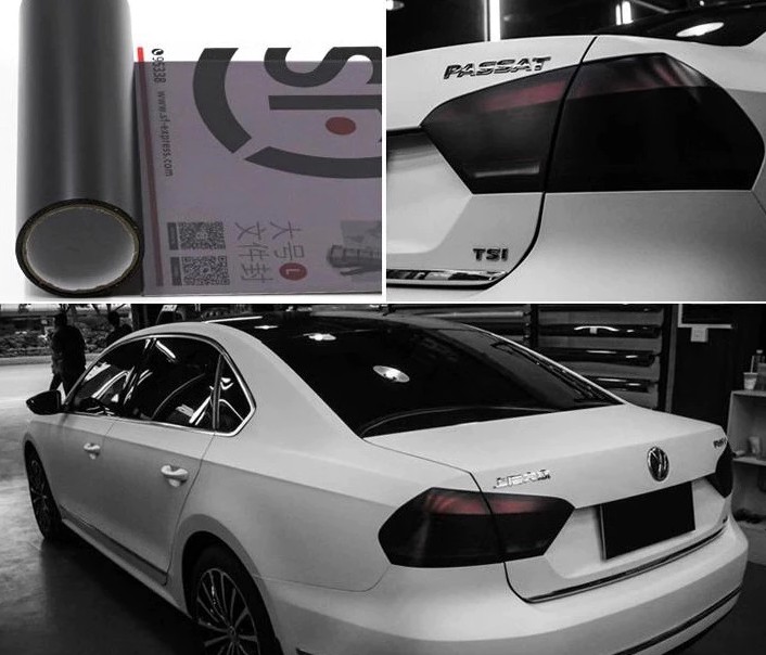 Decal Dán Đèn Xe Ô Tô 3 Lớp, Chống Chói, Bảo Vệ Đèn Xe Tối Ưu, Dễ Dán