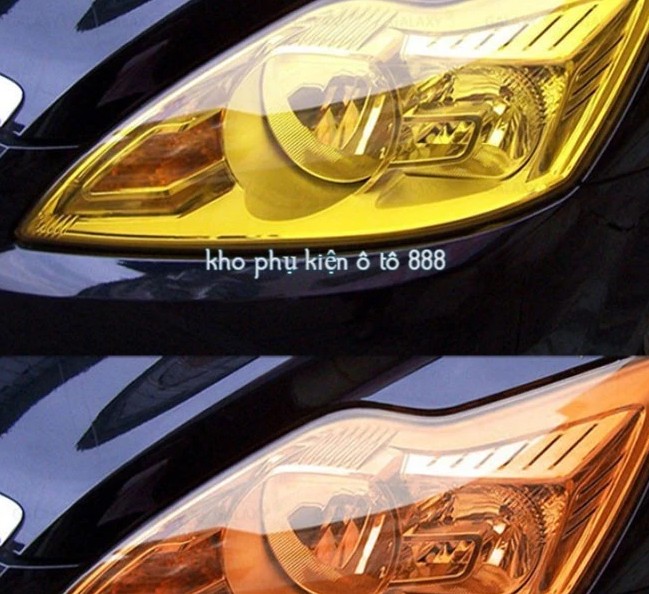Decal Dán Pha Đèn Ô Tô, Xe Máy Nhiều Màu | Bảo Vệ & Trang Trí Đèn Xe
