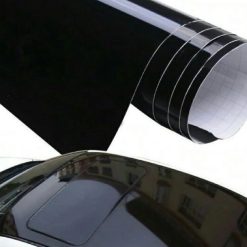 Decal Đen Bóng/Đen Mờ/Đen Sần Loại 1, Độ Dày Đẹp, Có Sẵn Keo Dán Xe Máy, Ô Tô, Laptop, Nội Thất