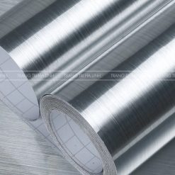 Decal Nhôm Xước Màu Bạc, Vàng Làm Mới Bề Mặt Nhanh Chóng, Sang Trọng Và Bền Đẹp