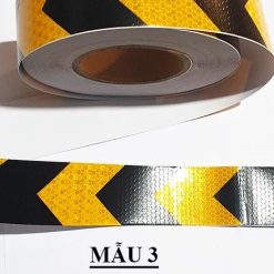 Decal Phản Quang Dán Sườn Ô Tô 5cm, Tăng Khả Năng Nhận Diện Khi Lưu Thông Ban Đêm