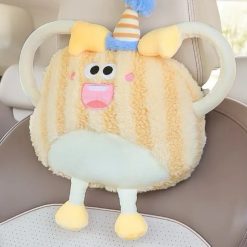 Đệm Bảo Vệ Đầu Xe Cho Bé Gối Tựa Đầu Ô Tô Ghế Ngồi Văn Phòng Hoạt Hình Dễ Thương