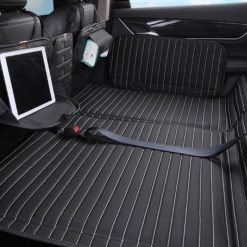 Đệm Ghế Sau Ô Tô Gấp Gọn Chịu Tải 600kg Cho Xe 5 Chỗ Và 7 Chỗ Chất Liệu Da Cao Cấp