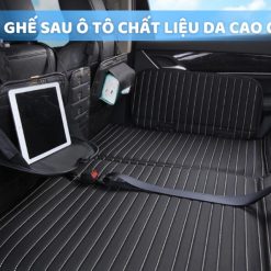 Đệm Ghế Sau Ôtô Chịu Tải Lên Tới 600kg Nệm Giường Xe Hơi Chất Liệu Da Cao Cấp