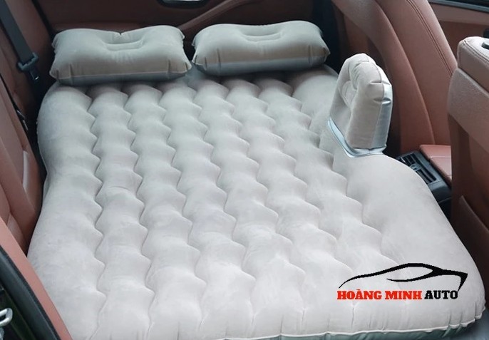 Đệm Hơi Ô Tô Cao Cấp Hàng Dày Loại 1, Nệm Hơi Xe Ô Tô Êm Ái, Tặng Kèm Bơm Điện & Bộ Gối