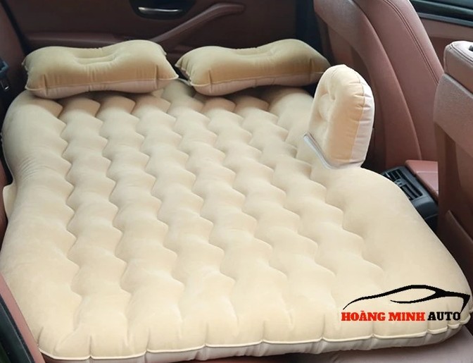 Đệm Hơi Ô Tô Cao Cấp Hàng Dày Loại 1, Nệm Hơi Xe Ô Tô Êm Ái, Tặng Kèm Bơm Điện & Bộ Gối