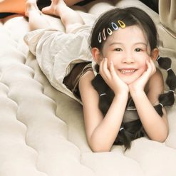 Đệm Hơi Ô Tô Chất Nhung Cao Cấp Êm Mịn, Tặng Kèm Bơm Điện 12V, 2 Gối & Miếng Vá Dự Phòng