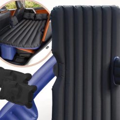 Đệm Hơi Ô Tô Giường Hơi Cho Xe Hơi Chất Nhung Êm Mịn Màng