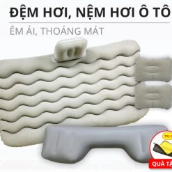 Đệm Hơi Ô Tô Nệm Hơi Xe Ô Tô Cao Cấp Tặng Bơm Điện Và Phụ Kiện