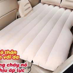 Đệm Hơi Ô Tô, Nệm Xe Hơi Cao Cấp Tặng Kèm Bơm, Gối Và Miếng Vá