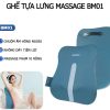 Đệm Massage Lưng BOMIDI Ghế Công Thái Học Tựa Lưng Thư Giãn Cho Văn Phòng & Xe Ô Tô