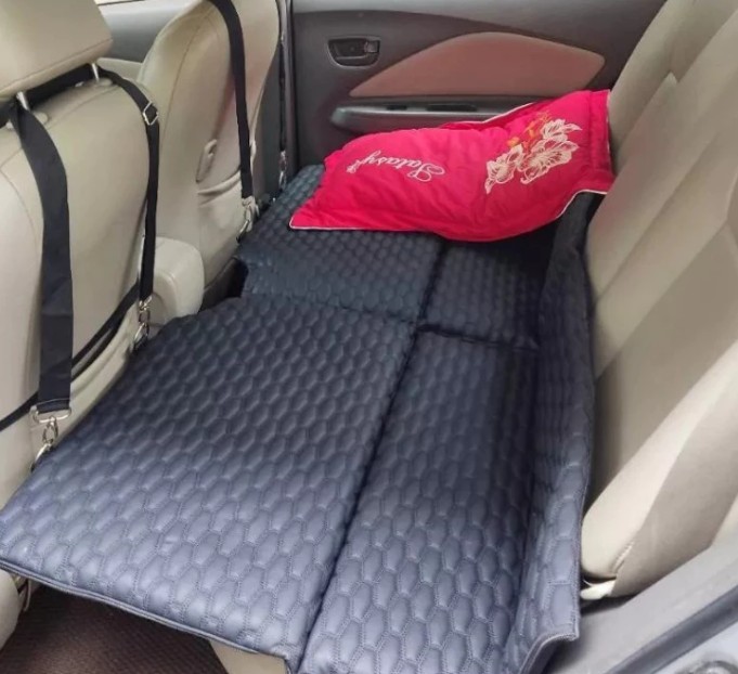 Đệm Nằm Sau Xe Ô Tô Gấp Gọn Tiện Dụng Không Bơm Hơi Cao Cấp