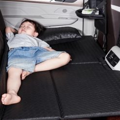 Đệm Ô Tô 6D Ghế Sau Bằng Da Cao Cấp Lorencia L03, Giường Nệm Xe Hơi Gấp Gọn