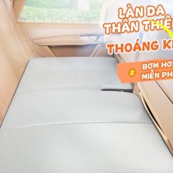 Đệm Ô Tô Nằm Ngủ Gấp Gọn Bằng Da Cao Cấp Cho Xe 4, 5, 7 Chỗ Và Bán Tải Dài 1m2