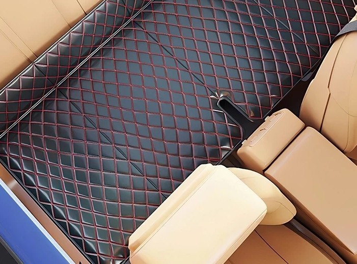 Đệm Ô Tô Nằm Ngủ Gấp Gọn Bằng Da Cao Cấp Cho Xe 4, 5, 7 Chỗ Và Bán Tải Dài 1m2