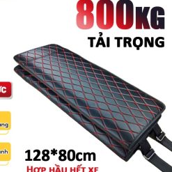 Đệm Ô Tô Soarfly Nằm Ngủ Gấp Gọn Bằng Da Cao Cấp Cho Xe 5–7 Chỗ Và Bán Tải Dài 1m2 Sang Trọng