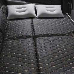 Đệm Xe Ô Tô Ghế Sau Gấp Gọn Bằng Da Cao Cấp Thông Minh