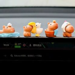 Đồ Trang Trí Xe Hình Động Vật Mini Dễ Thương, Phụ Kiện Trang Trí Ô Tô, Xe Máy Sáng Tạo