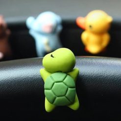 Đồ Trang Trí Xe Hình Động Vật Mini Dễ Thương, Phụ Kiện Trang Trí Ô Tô, Xe Máy Sáng Tạo