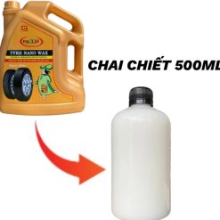 Dung Dịch Dưỡng Bóng Lốp Xe PALLAS 500ml Làm Đen Bóng Vỏ Xe Ô Tô, Xe Máy