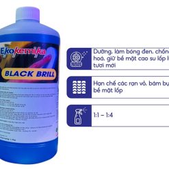 Dung Dịch Dưỡng & Làm Đen Bóng Lốp Xe Ekokemika Back Brill 1L
