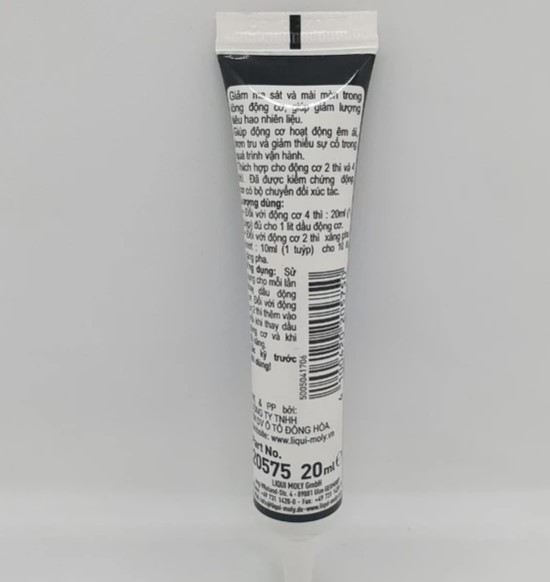 Dung Dịch Phụ Gia Xe Máy LIQUI MOLY MoS₂ 20ml, Bổ Sung MoS2 Giảm Ma Sát, Tăng Độ Bền Động Cơ