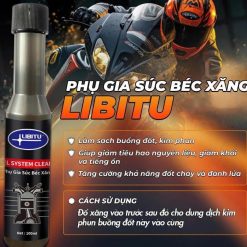 Dung Dịch Vệ Sinh Kim Phun & Buồng Đốt LIBITU, Bảo Dưỡng Động Cơ Xe Máy Hiệu Quả