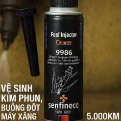 Dung Dịch Vệ Sinh Kim Phun Ô Tô Senfineco 300ml, Làm Sạch Cặn Bẩn, Tối Ưu Đốt Cháy & Tiết Kiệm Nhiên Liệu