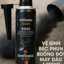 Dung Dịch Vệ Sinh Kim Phun Ô Tô Senfineco 300ml, Làm Sạch Cặn Bẩn, Tối Ưu Đốt Cháy & Tiết Kiệm Nhiên Liệu