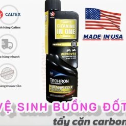 Dung Dịch Vệ Sinh Kim Phun Xe, Súc Béc, Làm Sạch Hệ Thống Nhiên Liệu TECHRON Caltex Havoline (75ml)