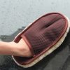 Găng Tay Lông Cừu Siêu Mềm Rửa Xe Hơi Cao Cấp, Làm Sạch, Không Làm Trầy Xước