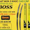 Gạt Mưa Ô Tô 3 Khúc BOSS Cao Cấp, Phiên Bản Nâng Cấp, Lắp Vừa Hầu Hết Các Dòng Xe